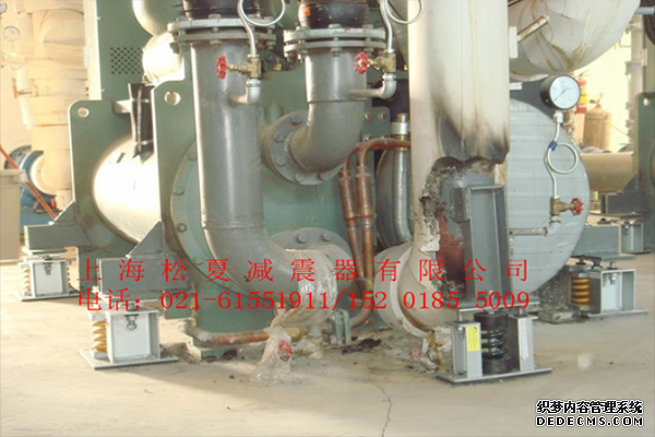 冷水主機ZTF可調式<a href='http://free4bd.com' target='_blank'><u>彈簧減震器</u></a>使用案例